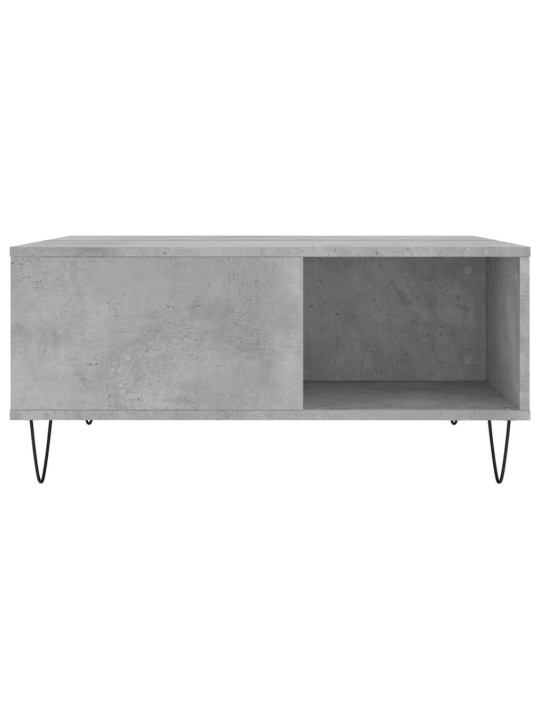 Konferenční stolek betonově šedý 80x80x36,5 cm kompozitní dřevo
