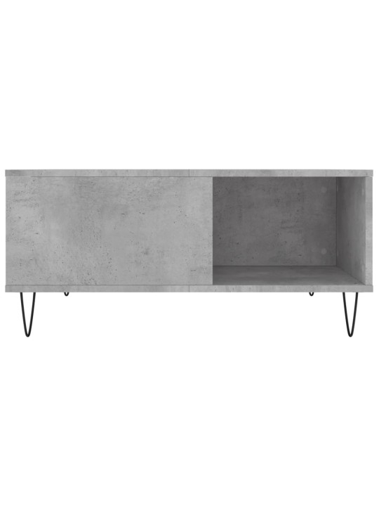 Konferenční stolek betonově šedý 80x80x36,5 cm kompozitní dřevo