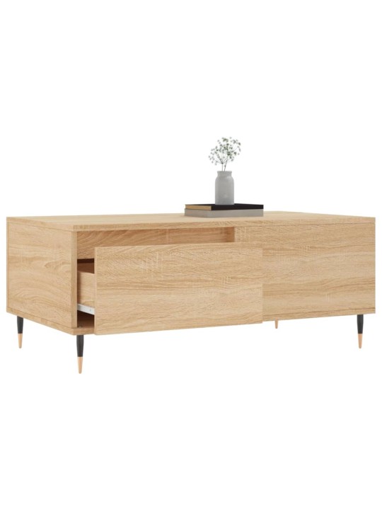 Konferenční stolek dub sonoma 90x50x36,5 cm kompozitní dřevo