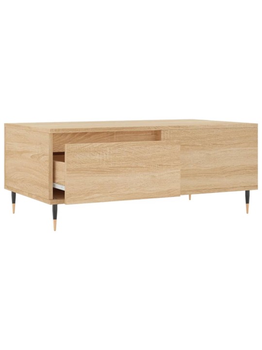 Konferenční stolek dub sonoma 90x50x36,5 cm kompozitní dřevo