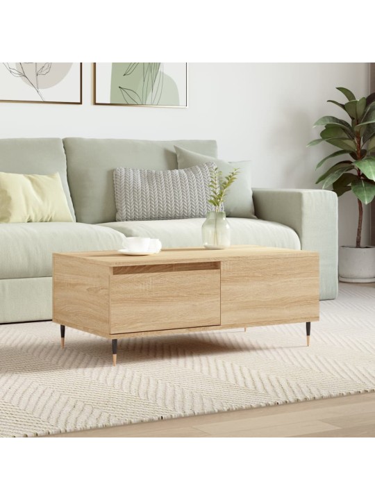Konferenční stolek dub sonoma 90x50x36,5 cm kompozitní dřevo