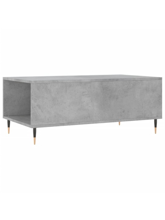 Konferenční stolek betonově šedý 90x50x36,5 cm kompozitní dřevo
