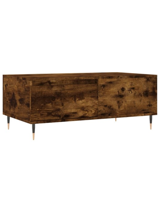 Konferenční stolek kouřový dub 90x50x36,5 cm kompozitní dřevo