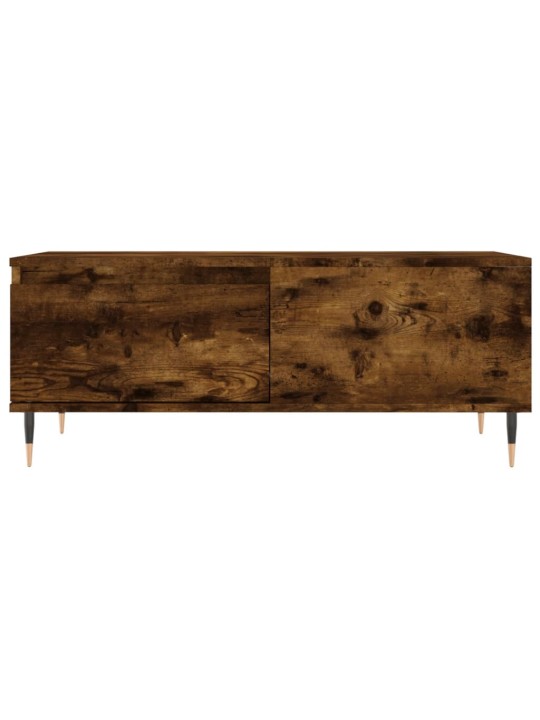Konferenční stolek kouřový dub 90x50x36,5 cm kompozitní dřevo