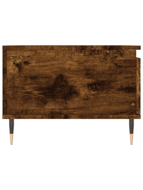 Konferenční stolek kouřový dub 90x50x36,5 cm kompozitní dřevo