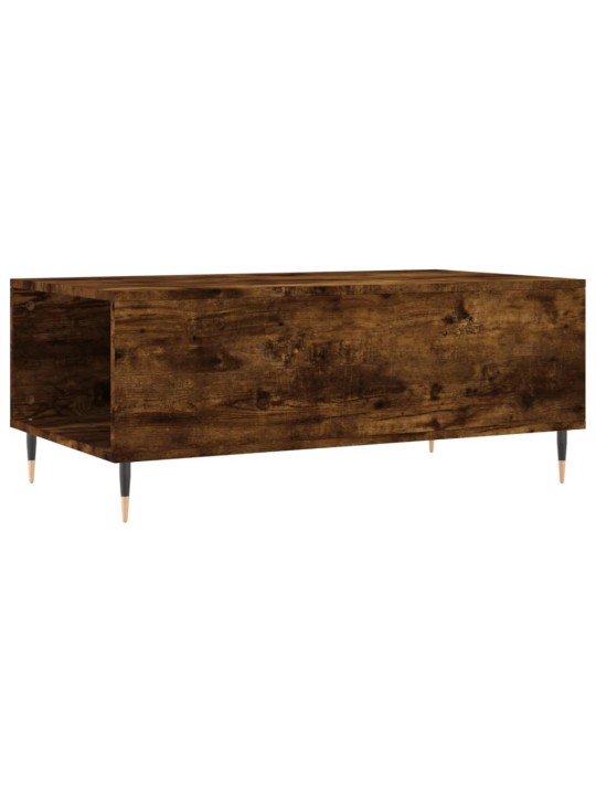 Konferenční stolek kouřový dub 90x50x36,5 cm kompozitní dřevo