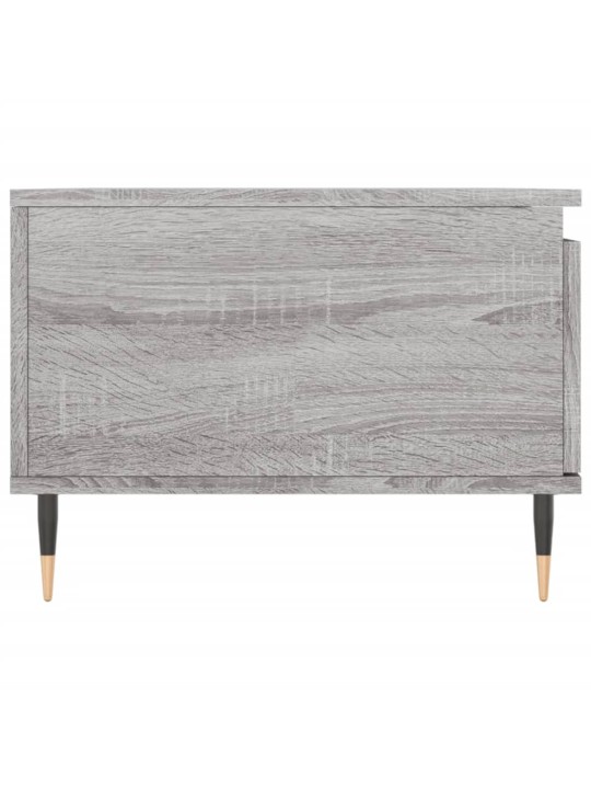 Konferenční stolek šedý sonoma 90x50x36,5 cm kompozitní dřevo