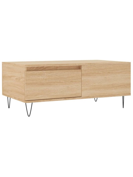 Konferenční stolek dub sonoma 90x50x36,5 cm kompozitní dřevo