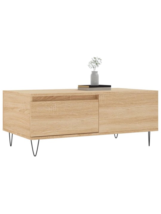Konferenční stolek dub sonoma 90x50x36,5 cm kompozitní dřevo