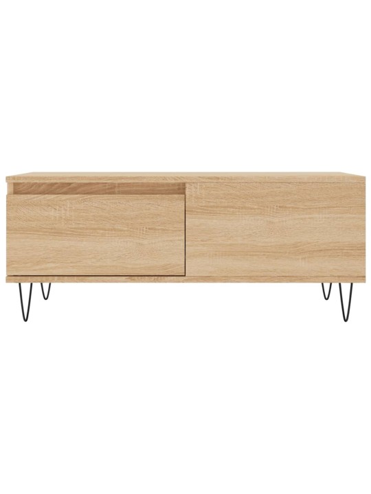 Konferenční stolek dub sonoma 90x50x36,5 cm kompozitní dřevo