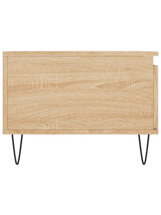 Konferenční stolek dub sonoma 90x50x36,5 cm kompozitní dřevo