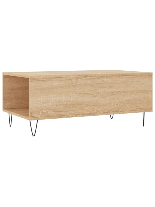 Konferenční stolek dub sonoma 90x50x36,5 cm kompozitní dřevo