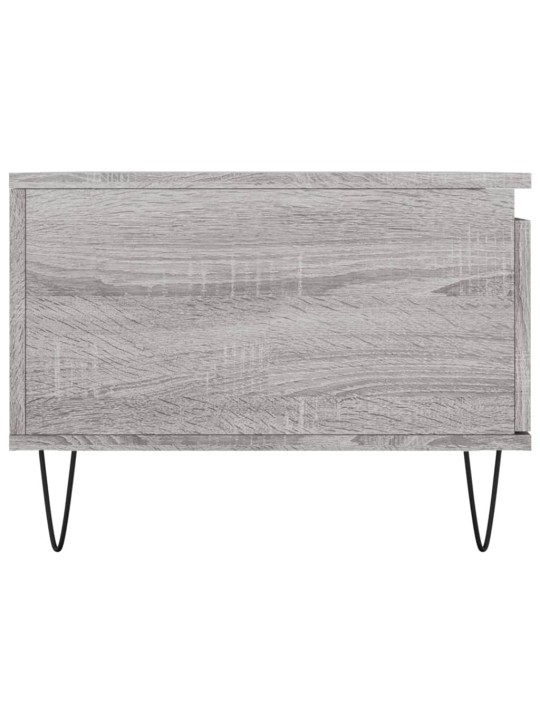 Konferenční stolek šedý sonoma 90x50x36,5 cm kompozitní dřevo