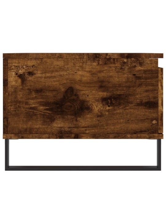 Konferenční stolek kouřový dub 90x50x36,5 cm kompozitní dřevo