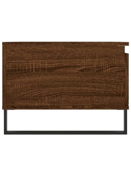 Konferenční stolek hnědý dub 90 x 50 x 36,5 cm kompozitní dřevo