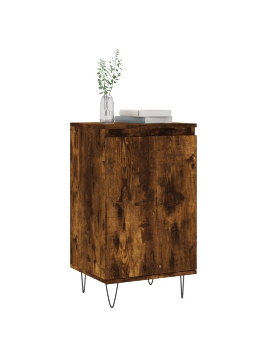 Příborníky 2 ks kouřový dub 40 x 35 x 70 cm kompozitní dřevo