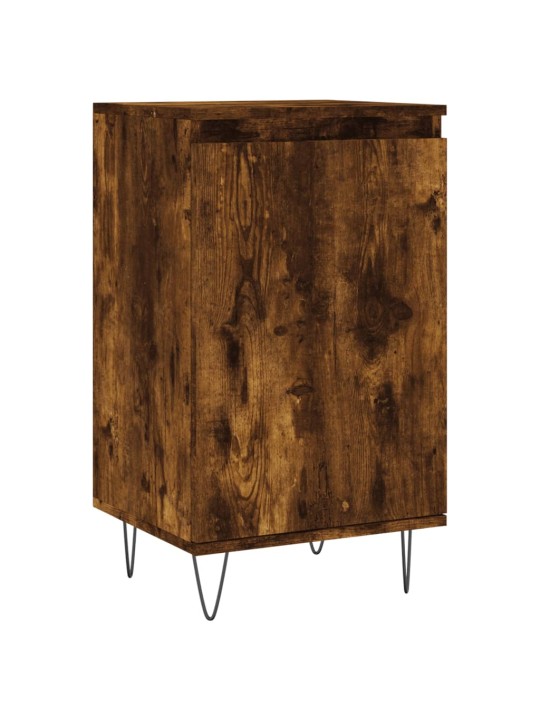 Příborníky 2 ks kouřový dub 40 x 35 x 70 cm kompozitní dřevo