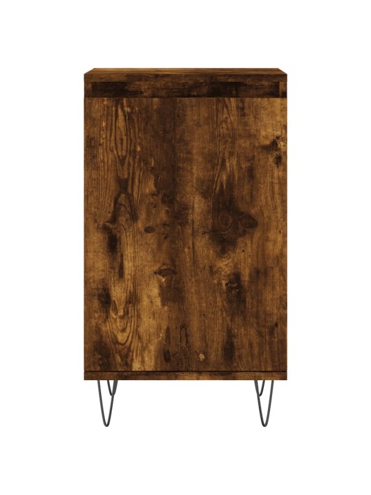Příborníky 2 ks kouřový dub 40 x 35 x 70 cm kompozitní dřevo