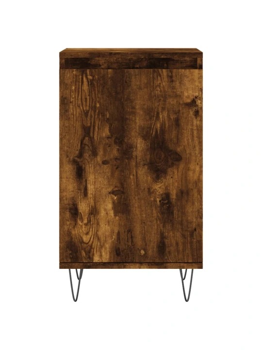 Příborníky 2 ks kouřový dub 40 x 35 x 70 cm kompozitní dřevo