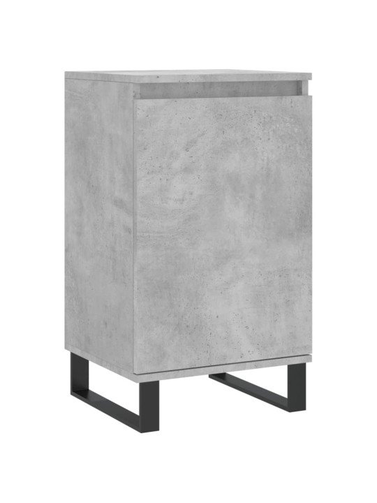 Příborníky 2 ks betonově šedé 40 x 35 x 70 cm kompozitní dřevo