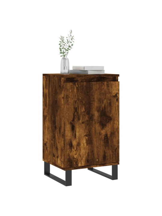 Příborníky 2 ks kouřový dub 40 x 35 x 70 cm kompozitní dřevo
