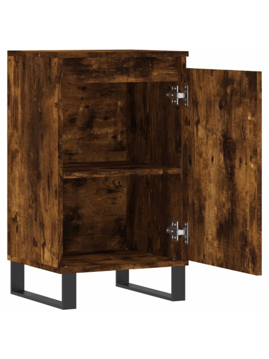 Příborníky 2 ks kouřový dub 40 x 35 x 70 cm kompozitní dřevo