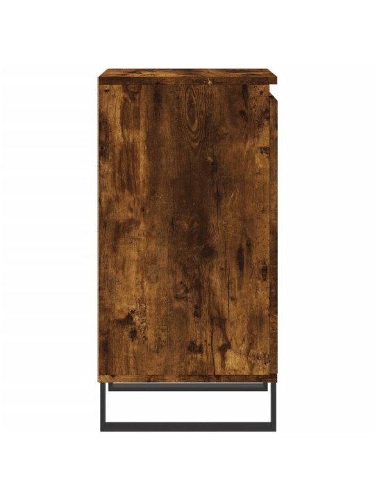 Příborníky 2 ks kouřový dub 40 x 35 x 70 cm kompozitní dřevo