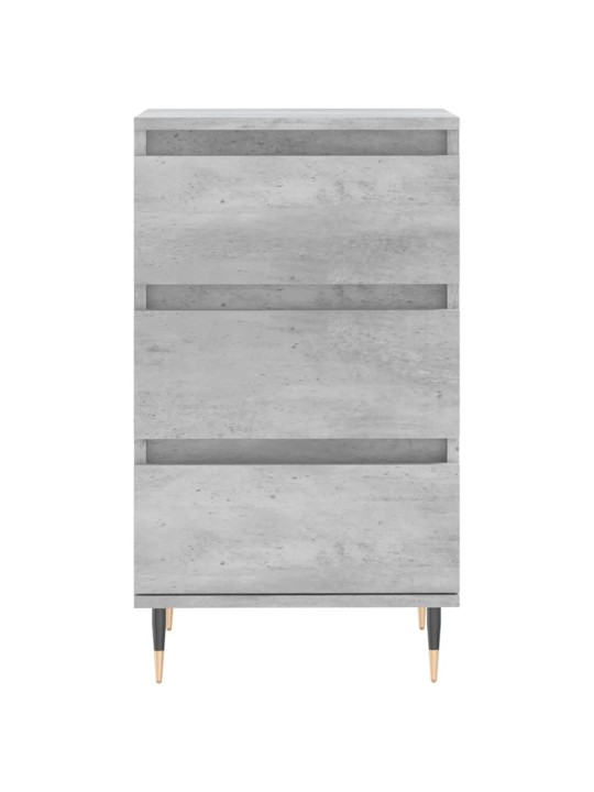 Příborník betonově šedý 40 x 35 x 70 cm kompozitní dřevo