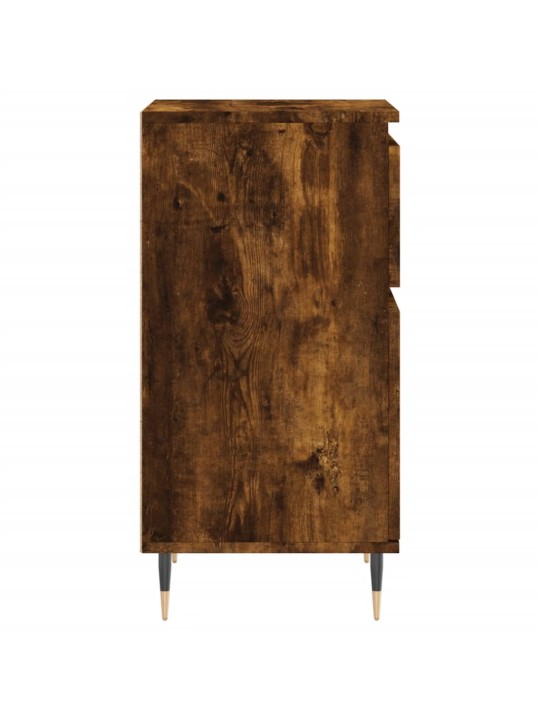 Příborníky 2 ks kouřový dub 40 x 35 x 70 cm kompozitní dřevo