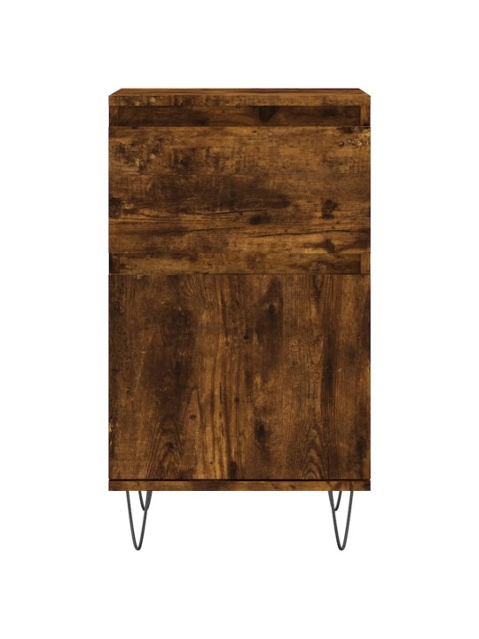 Příborníky 2 ks kouřový dub 40 x 35 x 70 cm kompozitní dřevo