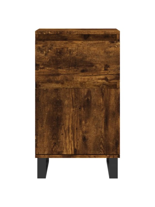 Příborníky 2 ks kouřový dub 40 x 35 x 70 cm kompozitní dřevo