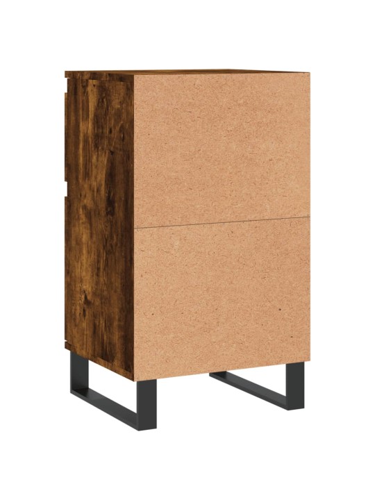 Příborníky 2 ks kouřový dub 40 x 35 x 70 cm kompozitní dřevo