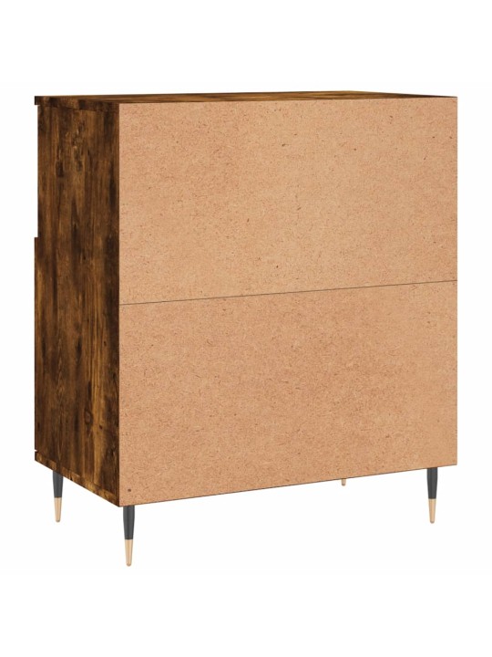 Příborník kouřový dub 60 x 35 x 70 cm kompozitní dřevo