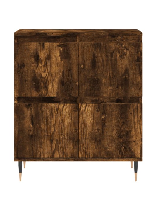 Příborník kouřový dub 60 x 35 x 70 cm kompozitní dřevo