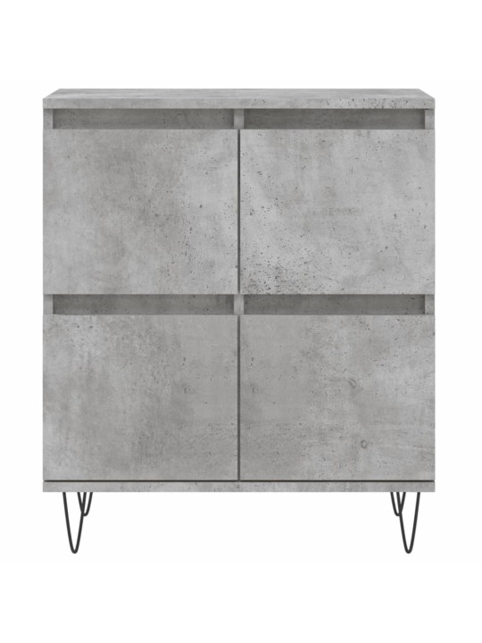Příborník betonově šedý 60 x 35 x 70 cm kompozitní dřevo