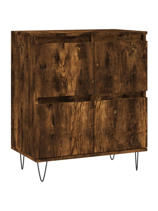 Příborník kouřový dub 60 x 35 x 70 cm kompozitní dřevo