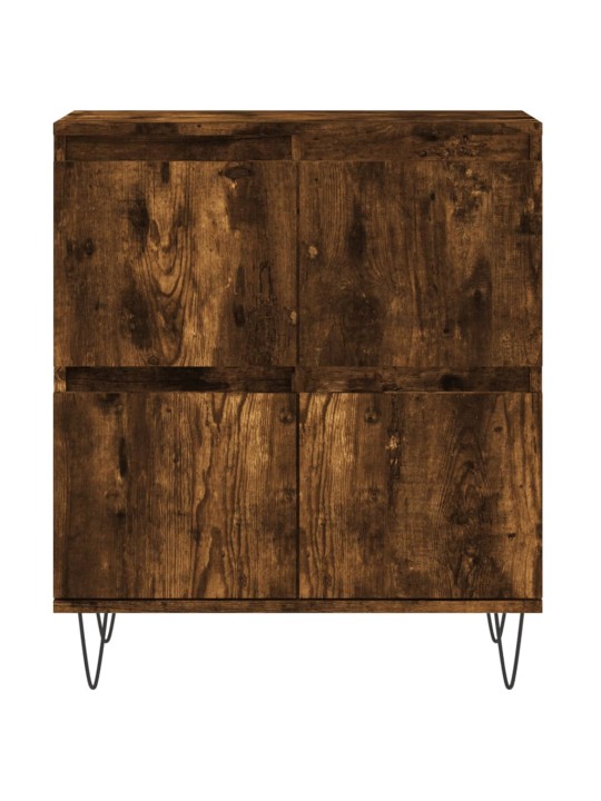 Příborník kouřový dub 60 x 35 x 70 cm kompozitní dřevo