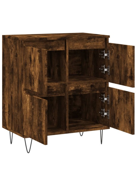 Příborník kouřový dub 60 x 35 x 70 cm kompozitní dřevo