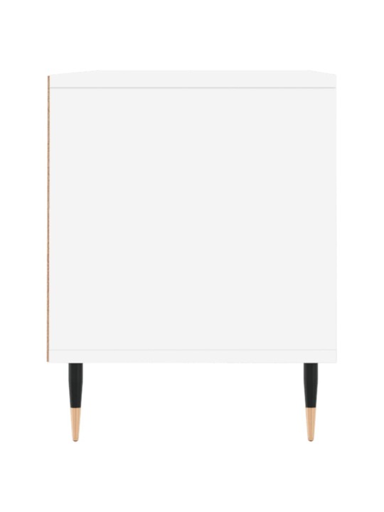 TV skříňka bílá 100 x 34,5 x 44,5 cm kompozitní dřevo