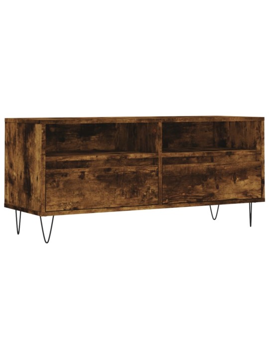 TV skříňka kouřový dub 100 x 34,5 x 44,5 cm kompozitní dřevo