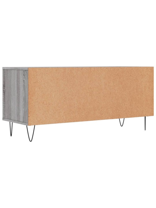 TV skříňka šedá sonoma 100 x 34,5 x 44,5 cm kompozitní dřevo