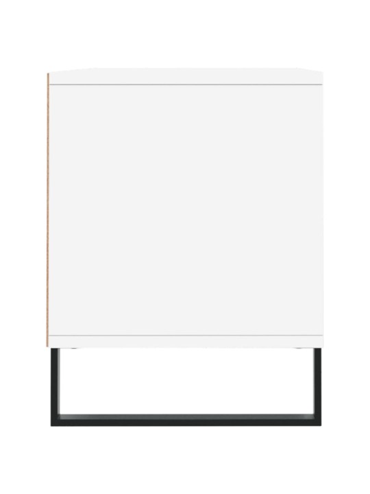 TV skříňka bílá 100 x 34,5 x 44,5 cm kompozitní dřevo
