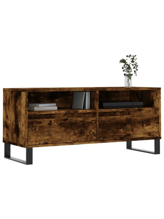 TV skříňka kouřový dub 100 x 34,5 x 44,5 cm kompozitní dřevo