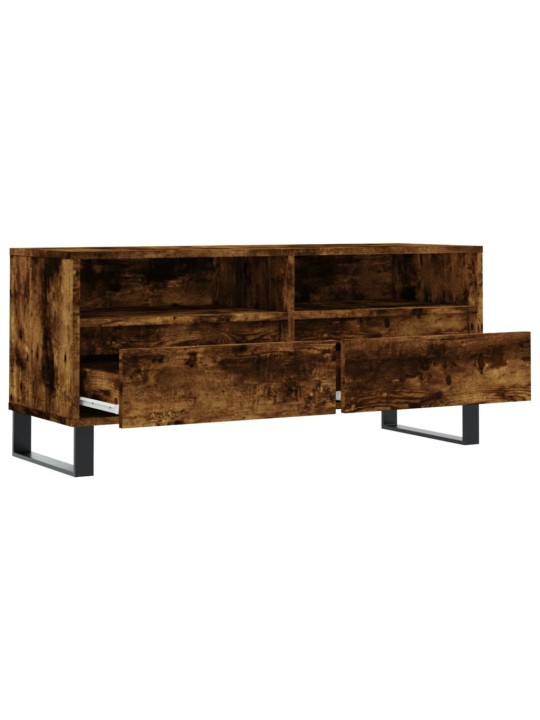 TV skříňka kouřový dub 100 x 34,5 x 44,5 cm kompozitní dřevo
