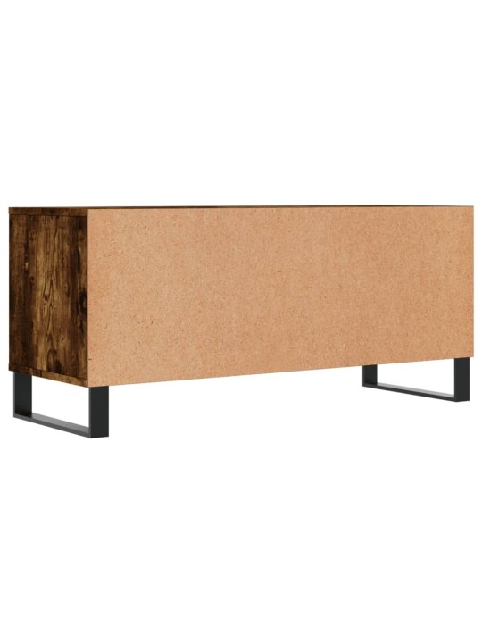 TV skříňka kouřový dub 100 x 34,5 x 44,5 cm kompozitní dřevo