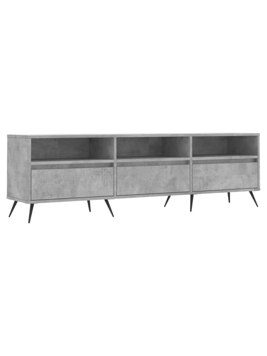 TV skříňka betonově šedá 150 x 30 x 44,5 cm kompozitní dřevo