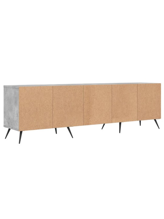 TV skříňka betonově šedá 150 x 30 x 44,5 cm kompozitní dřevo
