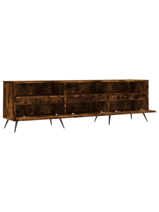Tv skříňka kouřový dub 150 x 30 x 44,5 cm kompozitní dřevo