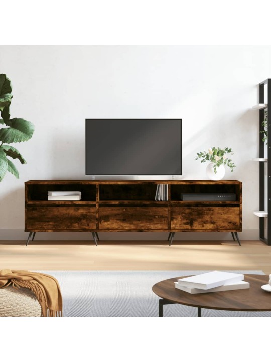 Tv skříňka kouřový dub 150 x 30 x 44,5 cm kompozitní dřevo