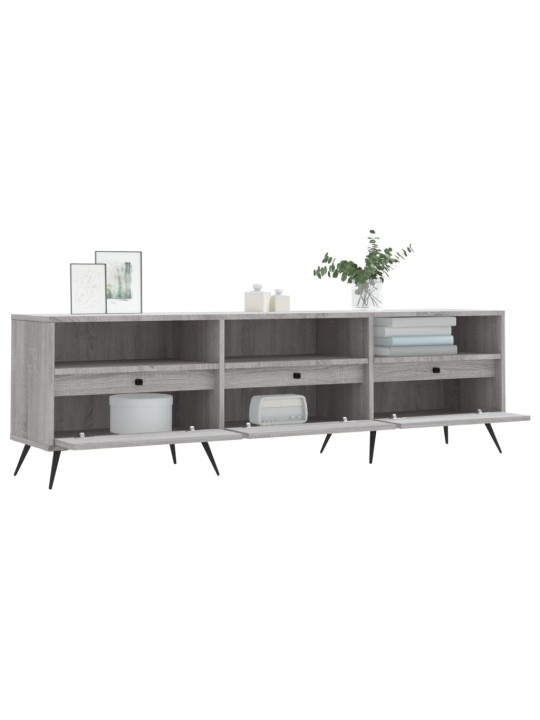 TV skříňka šedá sonoma 150 x 30 x 44,5 cm kompozitní dřevo